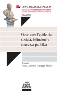 Governare l’epidemia: società, istituzioni e sicurezza pubblica - SOLO EBOOK